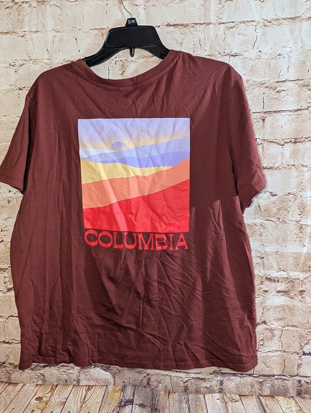 Columbia Sunset Women's T Shirt Xl